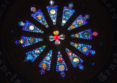 ST. MICHAEL’S CATHEDRAL BASILICA – NORTH ROSE WINDOW